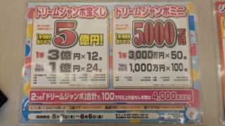 2025年ドリームジャンボの一等賞金額